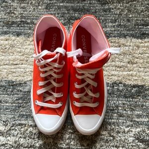 Orange Platform Converse